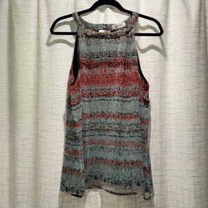 Printed Sleeveless Top